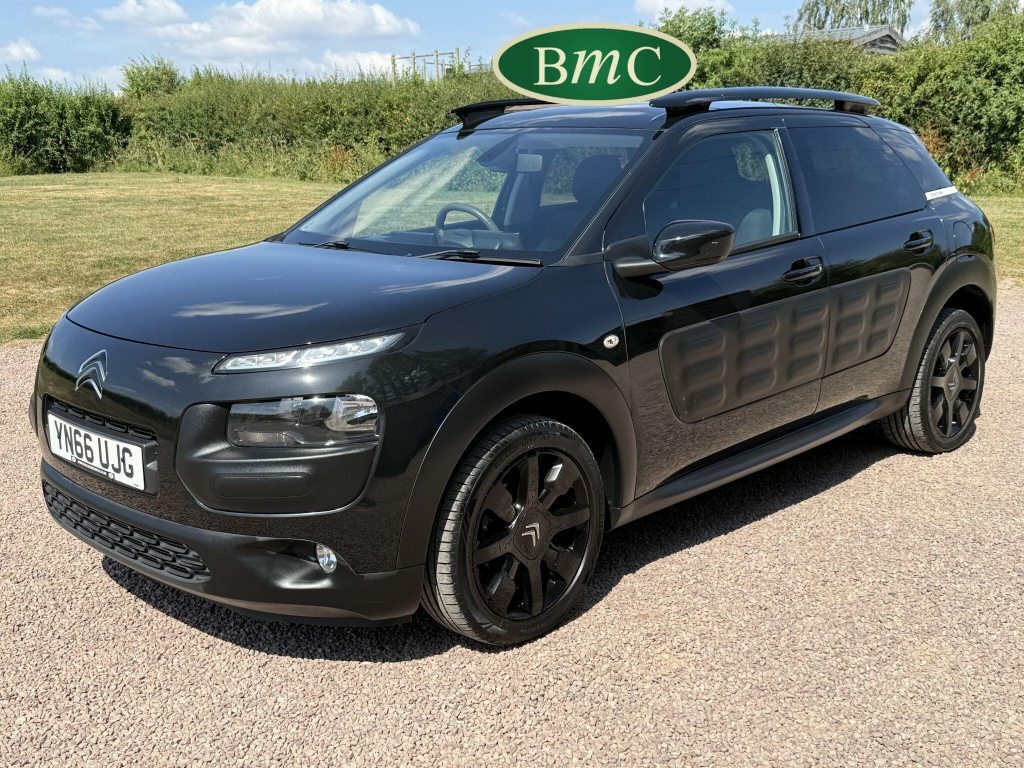 Citroen C4 Cactus 1.2 Puretech Flair Edition Etg5 Euro 6 S S Black #3