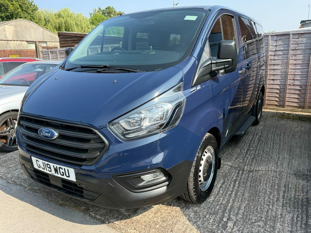 Ford Transit Custom 2.0 320 Ecoblue Kombi L1 H1 Euro 6 S S 9 Se GJ19WGU Blue #2
