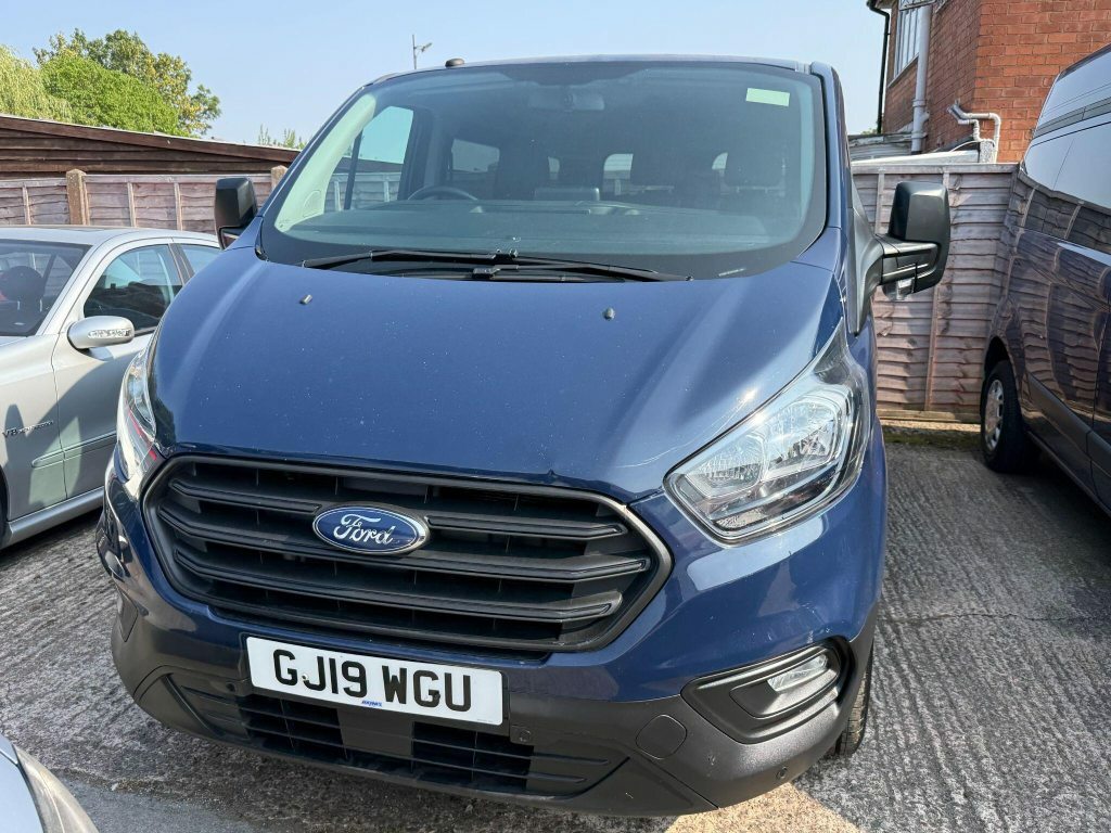 Ford Transit Custom 2.0 320 Ecoblue Kombi L1 H1 Euro 6 S S 9 Se GJ19WGU Blue #3