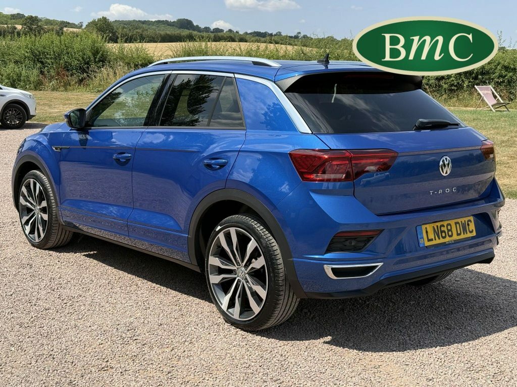 Volkswagen T-Roc 1.6 Tdi R-line Euro 6 S S Blue #5