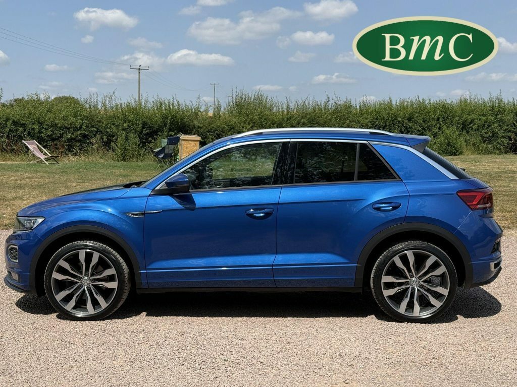 Volkswagen T-Roc 1.6 Tdi R-line Euro 6 S S Blue #4