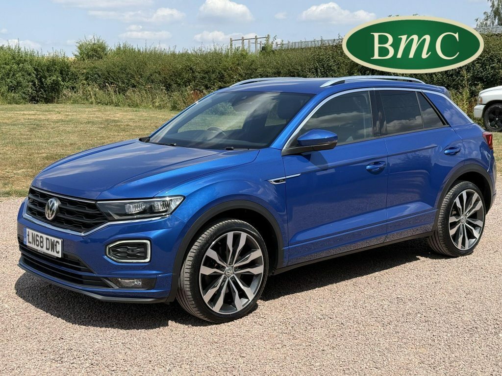 Volkswagen T-Roc 1.6 Tdi R-line Euro 6 S S Blue #3