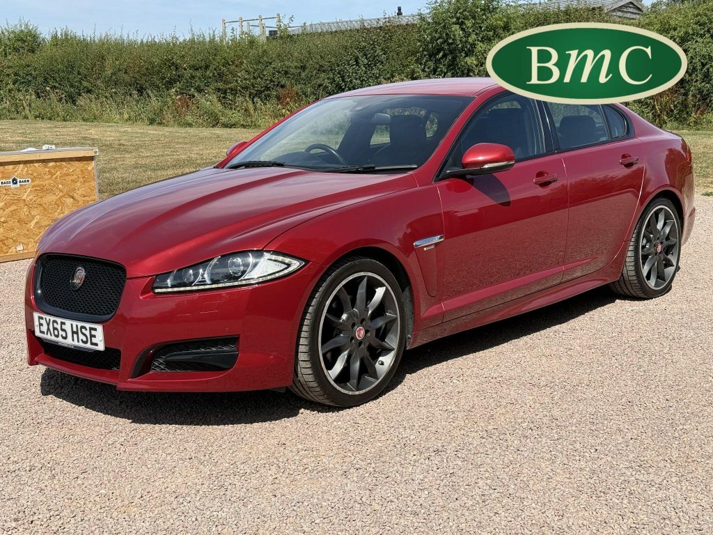 Jaguar XF 2.2D R-sport Black Euro 5 S S Red #3