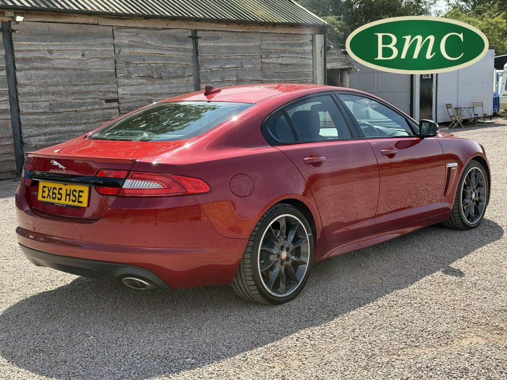 Jaguar XF 2.2D R-sport Black Euro 5 S S Red #6