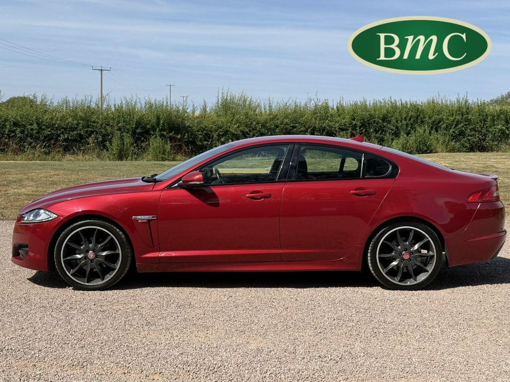 Jaguar XF 2.2D R-sport Black Euro 5 S S Red #4