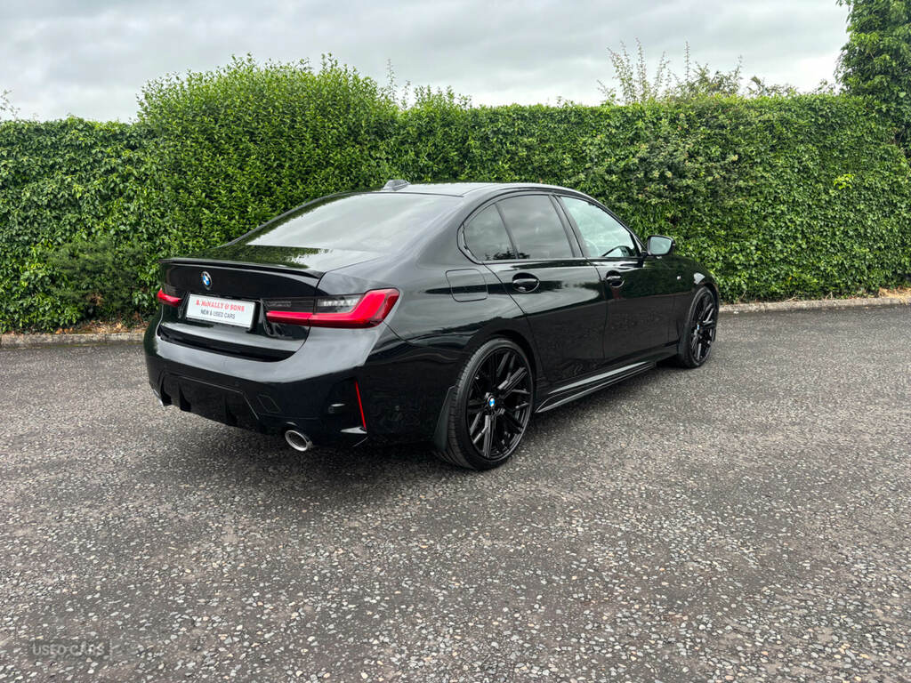 BMW 3 Series 320D Mht M Sport Step FH24GFJ Black #2