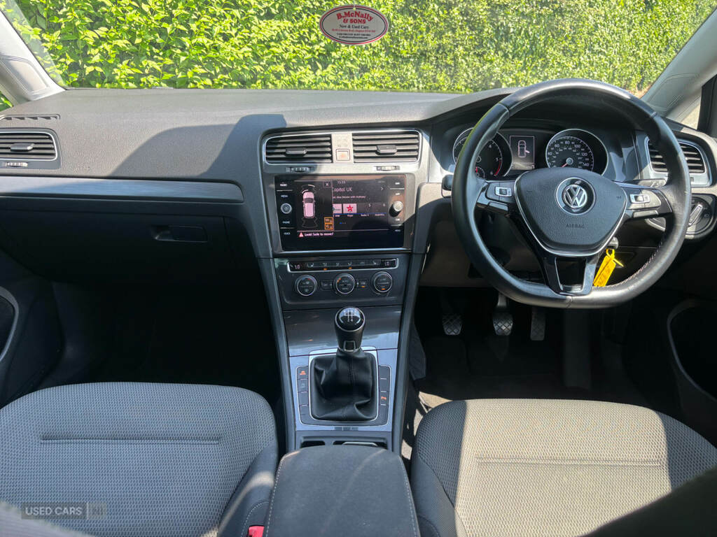 Volkswagen Golf 1.6 Tdi Match Edition N33VYM White #5