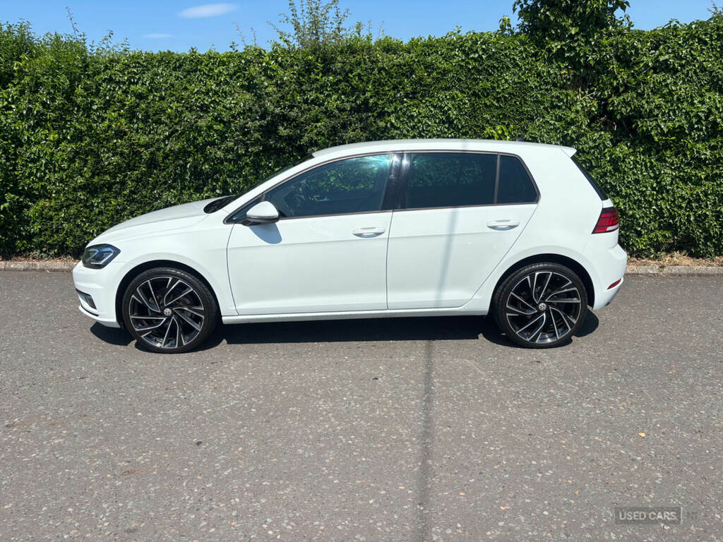 Volkswagen Golf 1.6 Tdi Match Edition N33VYM White #3