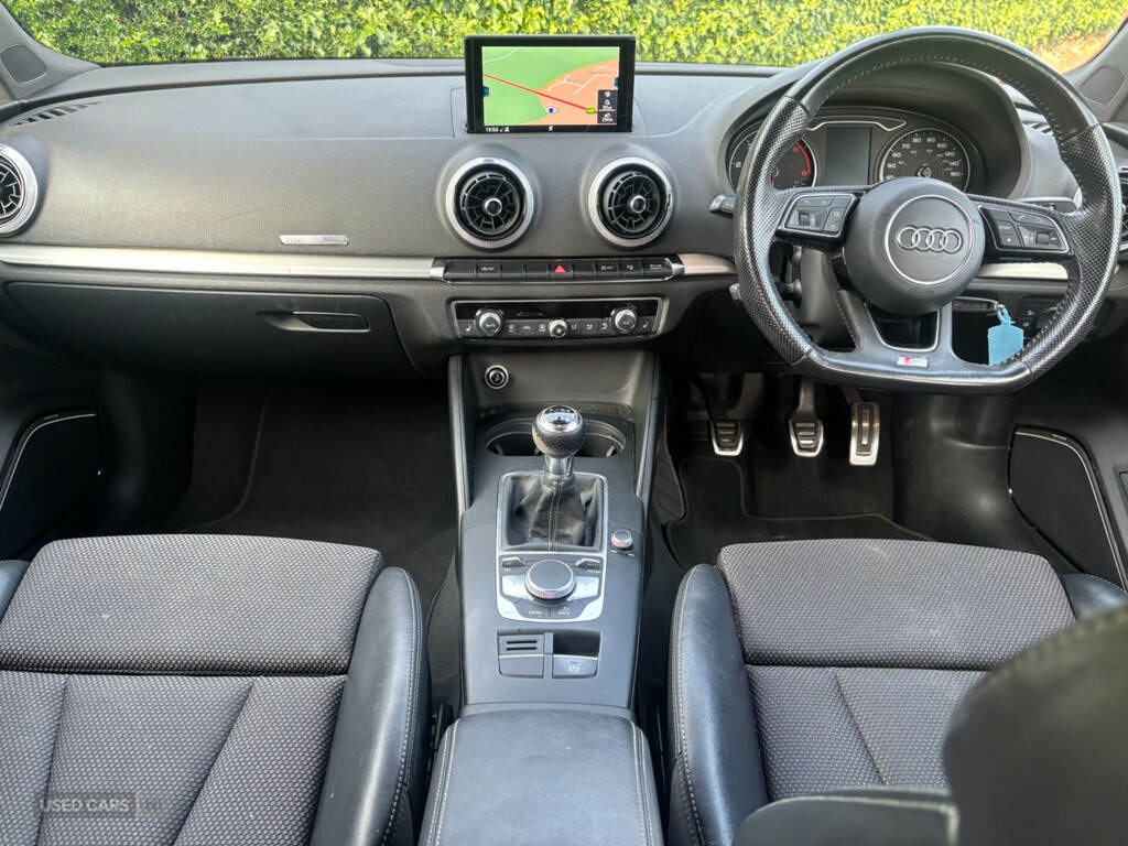 Audi A3 2.0 Tdi S Line LP66BOF Black #4