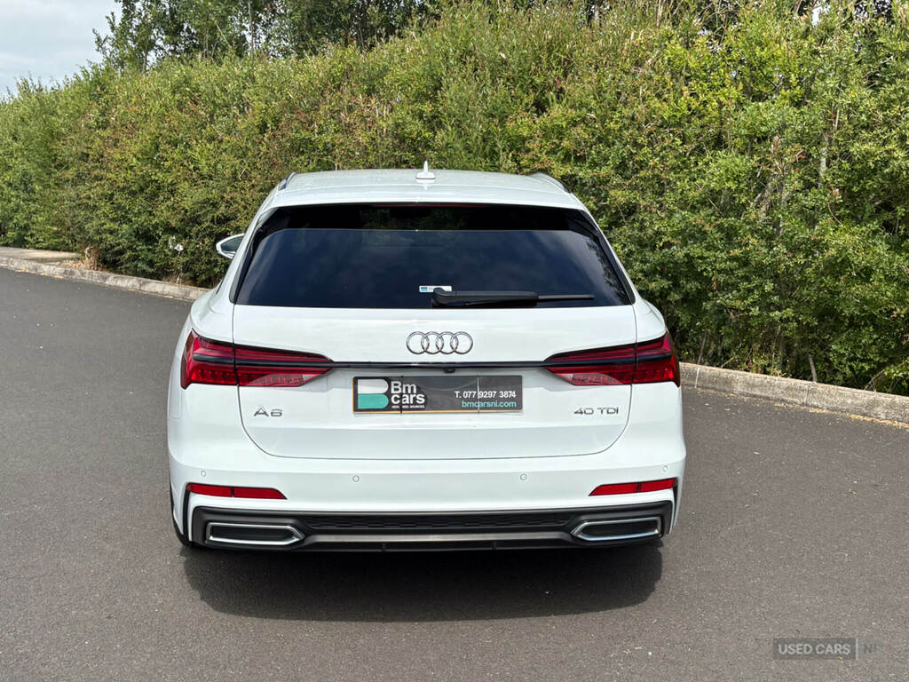Audi A6 40 Tdi S Line S Tronic White #6