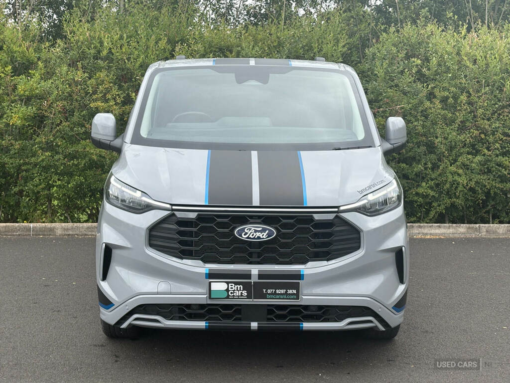 Ford Transit Custom 2.0 Ecoblue 170Ps H1 Double Cab Van Sport WKZ777 Grey #5