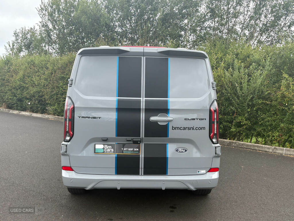 Ford Transit Custom 2.0 Ecoblue 170Ps H1 Double Cab Van Sport WKZ777 Grey #6