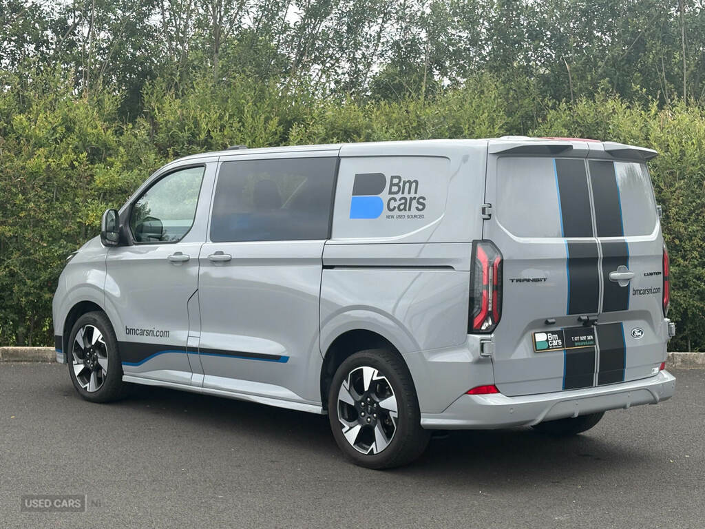 Ford Transit Custom 2.0 Ecoblue 170Ps H1 Double Cab Van Sport WKZ777 Grey #3