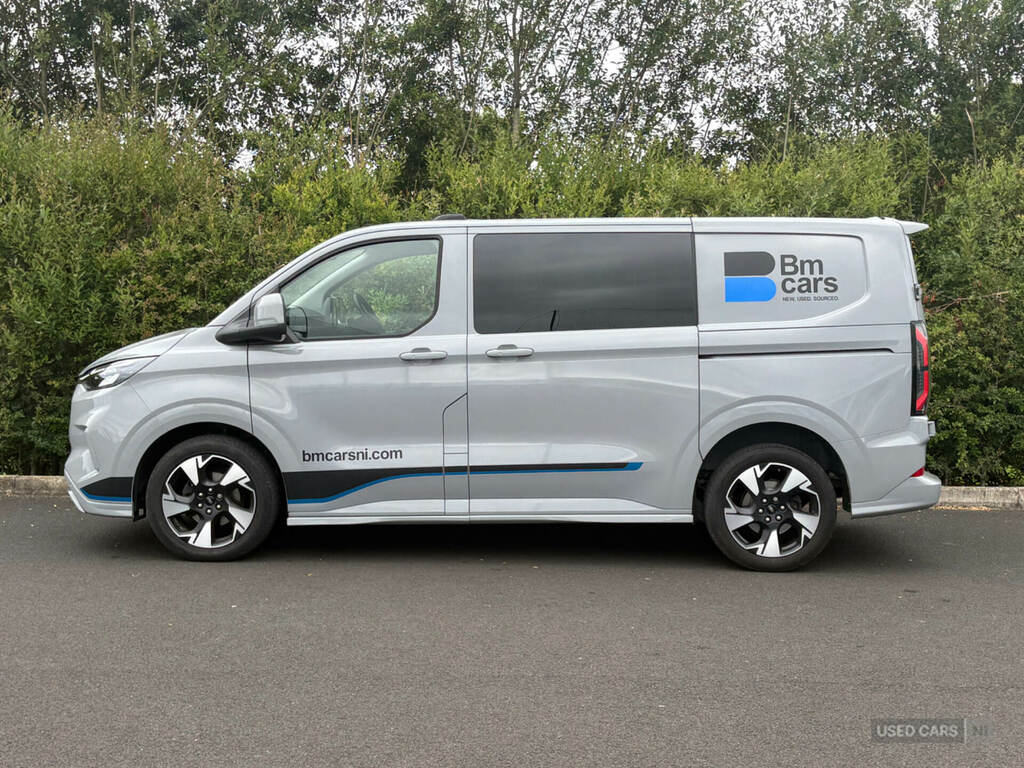 Ford Transit Custom 2.0 Ecoblue 170Ps H1 Double Cab Van Sport WKZ777 Grey #4