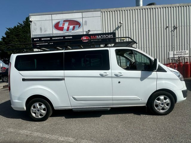 Ford Tourneo Custom 2.2 300 Tdci Limited Minibus Double Cab White #2