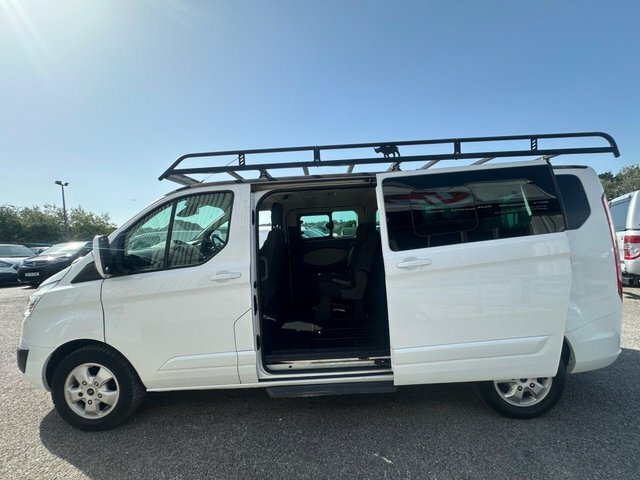 Ford Tourneo Custom 2.2 300 Tdci Limited Minibus Double Cab White #6
