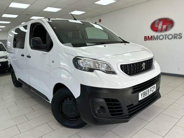 Peugeot Expert 2.0 Bluehdi 1400 Professional Standard Crew Cab 6 White