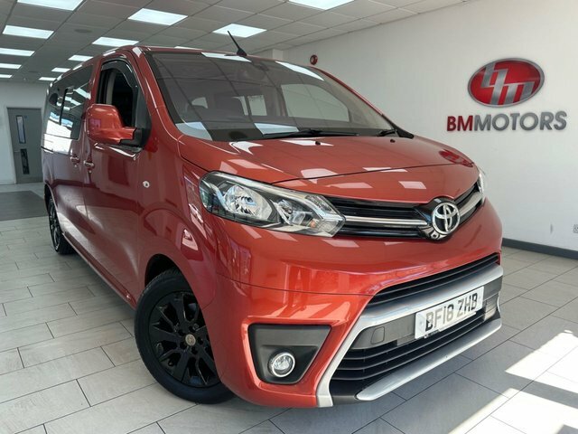 Toyota Proace Verso 2.0D Family Medium Mpv Mwb Euro 6 Orange