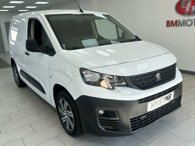 Peugeot Partner 1.6 Bluehdi 1000 Professional Standard Panel Van 5 HY19UNR White #6