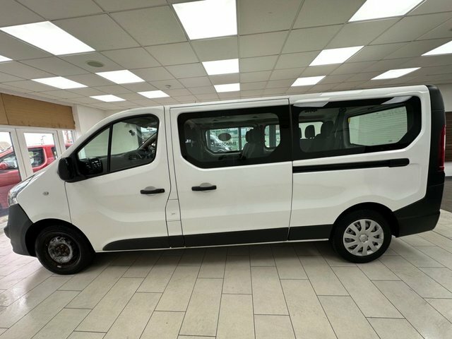 Vauxhall Vivaro 1.6 Cdti 2900 Combi Van Double Cab Manu DN68YUV White #5