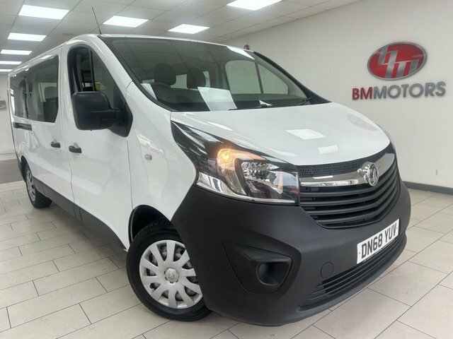 Vauxhall Vivaro 1.6 Cdti 2900 Combi Van Double Cab Manu White