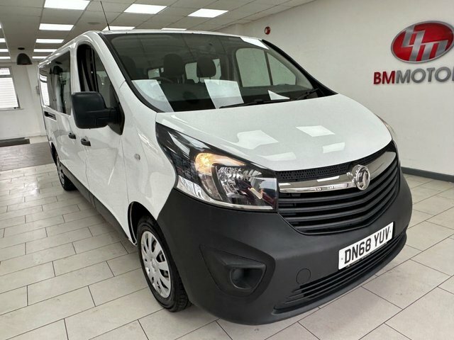 Vauxhall Vivaro 1.6 Cdti 2900 Combi Van Double Cab Manu DN68YUV White #6