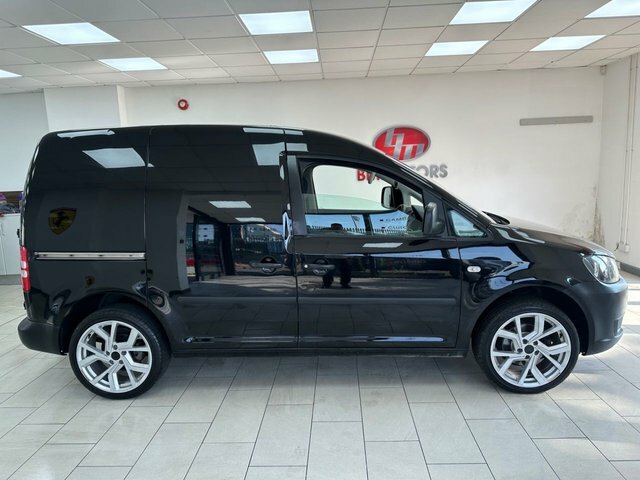 Volkswagen Caddy 1.6 Tdi Bluemotion Tech C20 Startline Panel Van Black #2