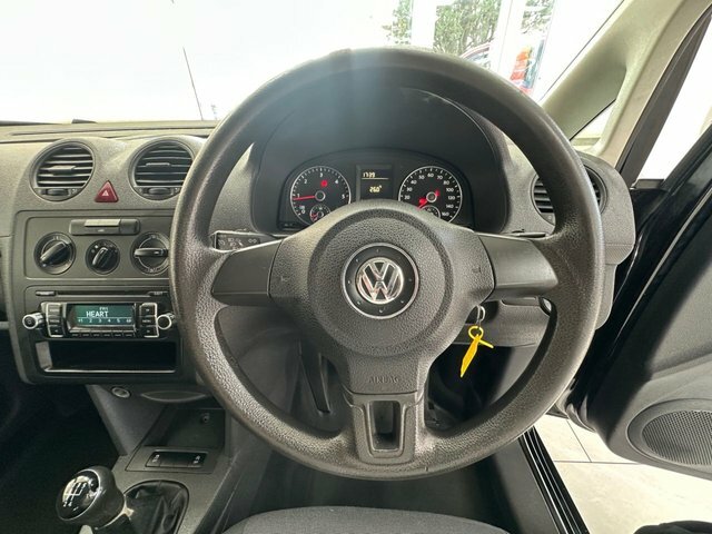 Volkswagen Caddy 1.6 Tdi Bluemotion Tech C20 Startline Panel Van Black #4