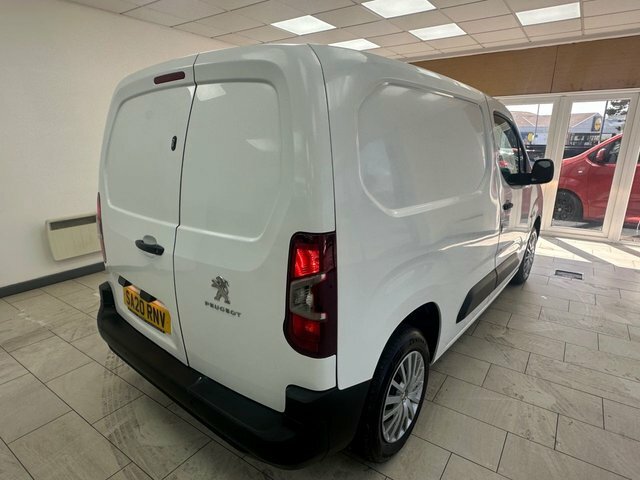Peugeot Partner 1.5 Bluehdi 1000 Professional Standard Panel Van 5 White #9