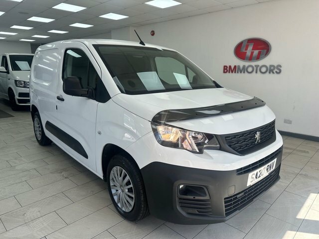 Peugeot Partner 1.5 Bluehdi 1000 Professional Standard Panel Van 5 White #8