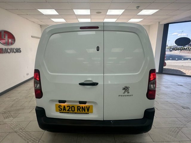 Peugeot Partner 1.5 Bluehdi 1000 Professional Standard Panel Van 5 White #10