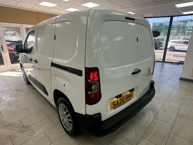 Peugeot Partner 1.5 Bluehdi 1000 Professional Standard Panel Van 5 White #11