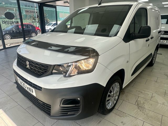 Peugeot Partner 1.5 Bluehdi 1000 Professional Standard Panel Van 5 White #13