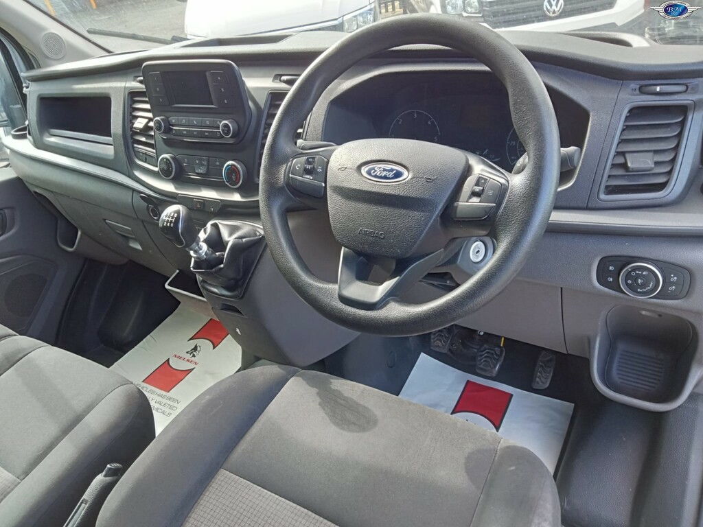 Ford Transit Custom 2.0 Transit Leader Van 350 L4 2.0L Ecoblue 130Ps R BG21PHO White #2