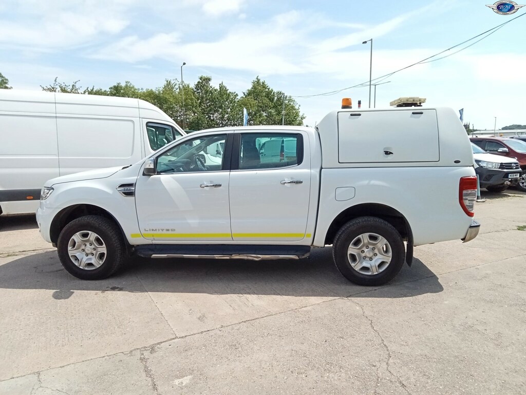Ford Ranger 2.2 Tdci Limited 1 2019 EN68TXH White #4