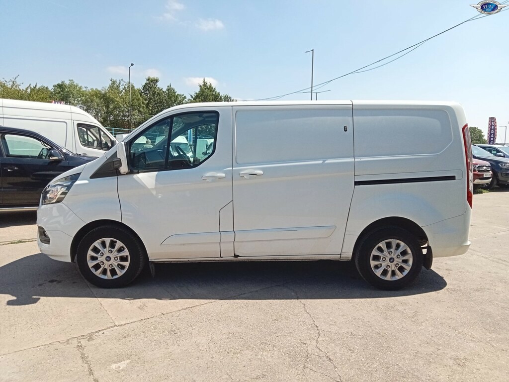 Ford Transit Custom 2.0 Transit Custom Limited Van 320 L1 2.0L Ecoblue White #4