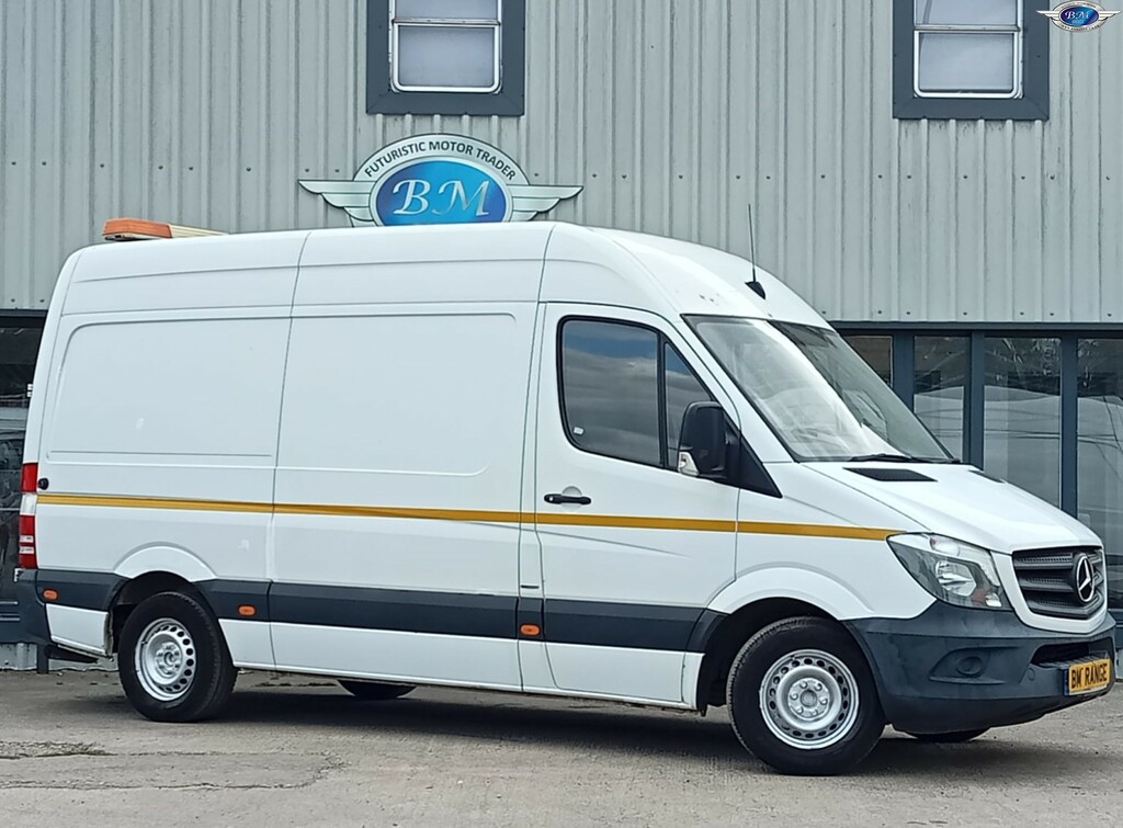 Mercedes-Benz Sprinter 2016 2.1 313 Cdi Mwb 129 Bhp White #1