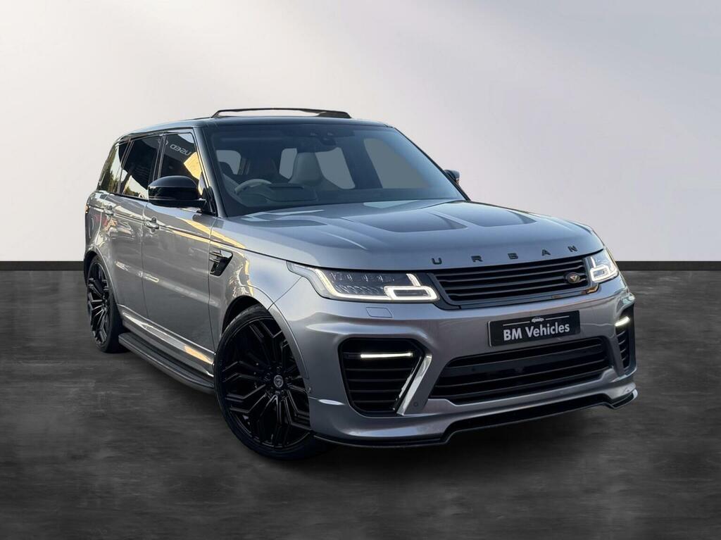 Land Rover Range Rover Sport Suv 5.0 P575 V8 Svr 4Wd Euro 6 Ss 202 BG21KFP Grey