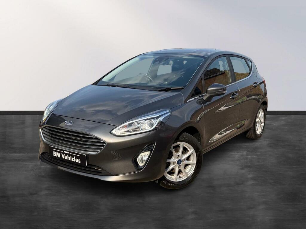Ford Fiesta Hatchback 1.1 Ti-vct Zetec Euro 6 Ss 2018 NJ68ZXV Black #3