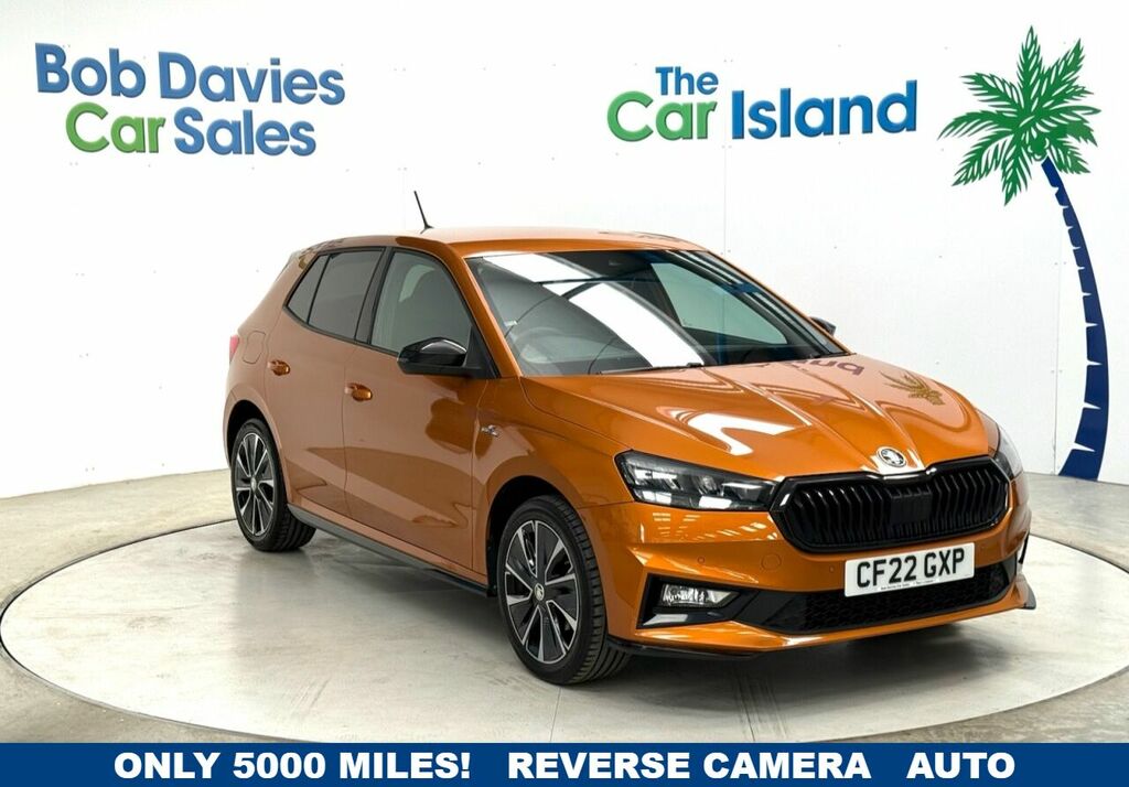 Skoda Fabia Tsi Monte Carlo Hatchback Orange