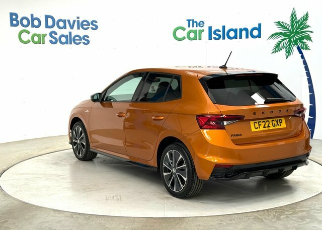 Skoda Fabia Tsi Monte Carlo Hatchback CF22GXP Orange #6