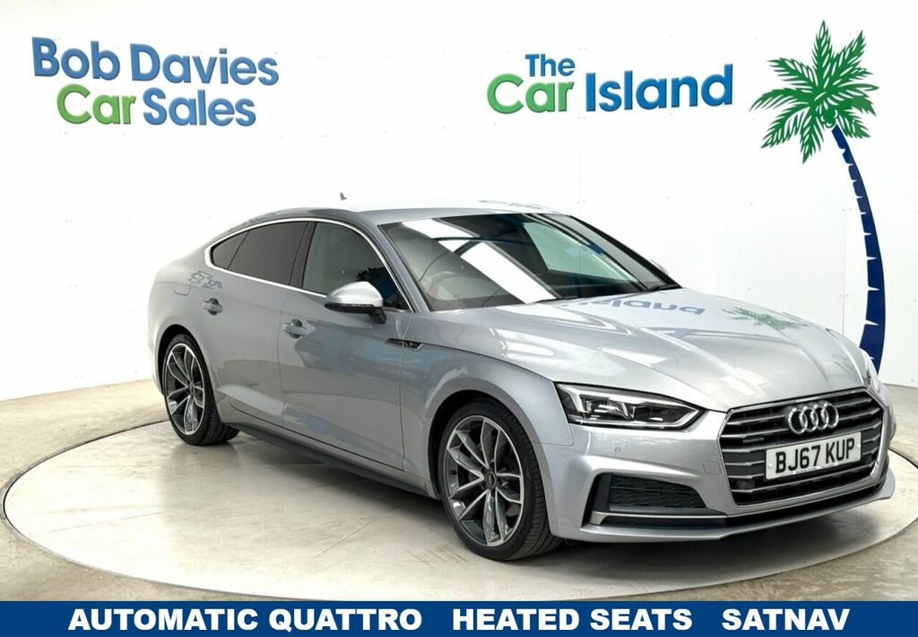 Audi A5 Tdi S Line Sportback BJ67KUP Silver