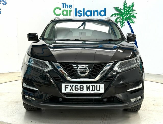 Nissan Qashqai Dig-t Tekna Suv FX68WDU Black #2