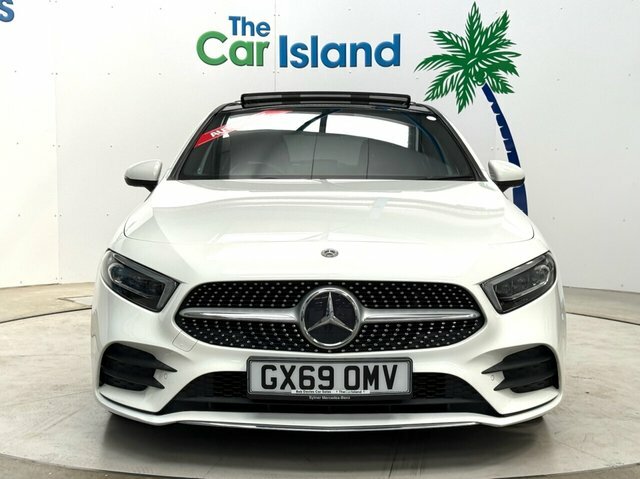Mercedes-Benz A Class A200 Amg Line Premium GX69OMV White #2