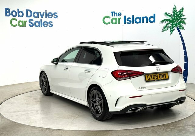 Mercedes-Benz A Class A200 Amg Line Premium GX69OMV White #6