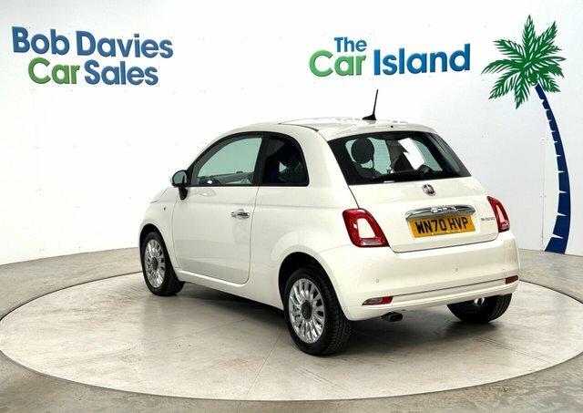Fiat 500 Mhev Lounge Hatchback White #6