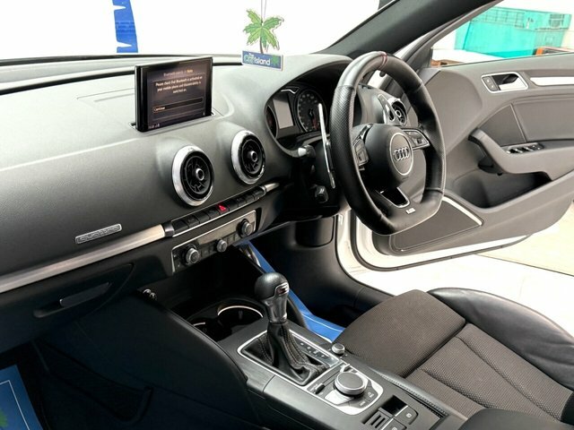 Audi A3 Tfsi S Line Saloon KT18TEJ White #4