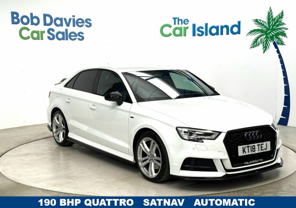 Audi A3 Tfsi S Line Saloon White