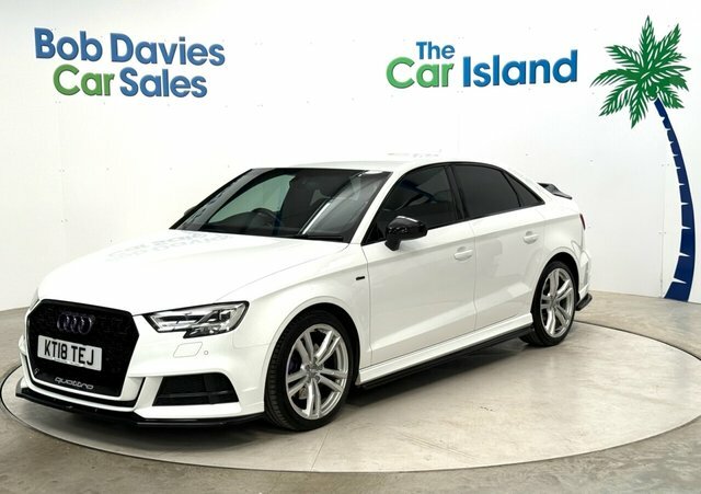 Audi A3 Tfsi S Line Saloon KT18TEJ White #3