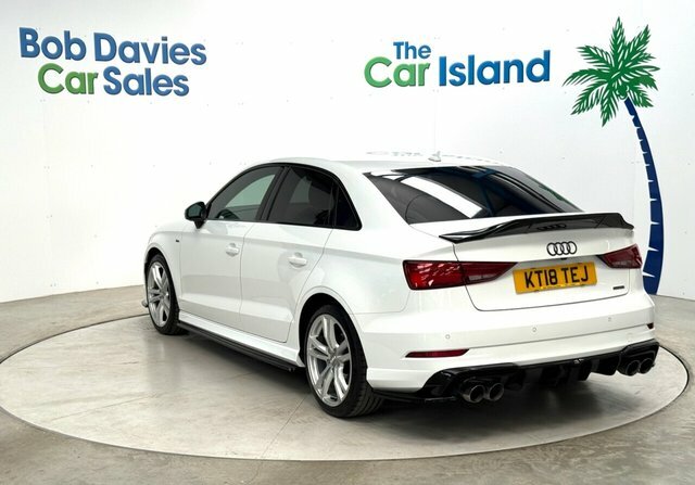 Audi A3 Tfsi S Line Saloon KT18TEJ White #6